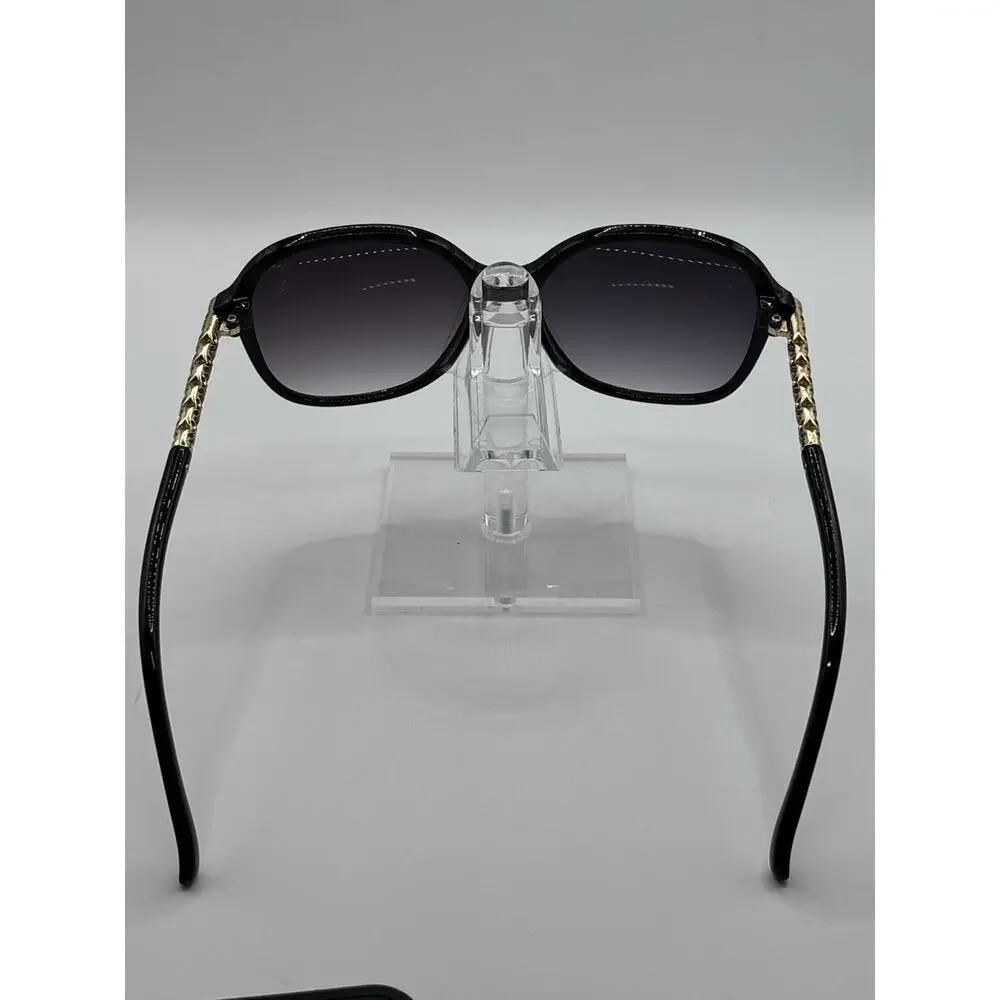Steve Madden Oversized Sunglasses Black Gradient Women Fashion Shades